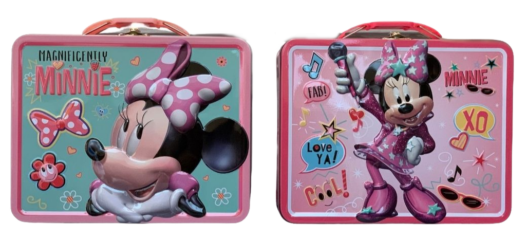 Minnie Mouse Tin Lunch Box  Fiddle Sticks Toys and Games