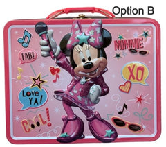 Minnie Mouse Tin Lunch Box  Fiddle Sticks Toys and Games